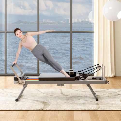 Foldable Pilates Reformer Pro